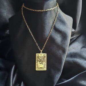 The Lovers Tarot Necklace